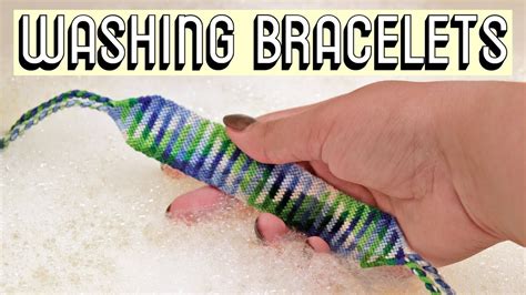 Washing/cleaning bracelets 